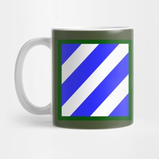 3rd Inf Div blue and white Mug